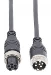   Hikvision AE-MC0605-4 Mobil rögzítő hosszabító kábel; 4 m; 6 pin aviation kerek