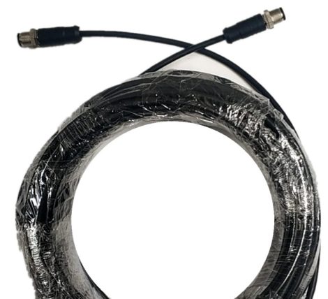 Hikvision AE-MC4343-20 100 Mbps kábel M12-M12 csatlakozóval; 20 m