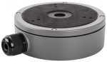   Hikvision DS-1280ZJ-M-G Kötődoboz dómkamerákhoz; grafitszürke