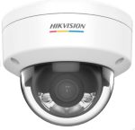   Hikvision DS-2CD1127G0-LUF (2.8mm)(D) 2 MP fix ColorVu IP dómkamera; láthatófény; beépített mikrofon