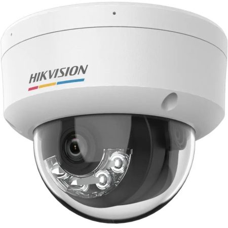 Hikvision DS-2CD1127G2H-LIUF (4mm) 2 MP fix ColorVu IP dómkamera; IR/láthatófény; beépített mikrofon