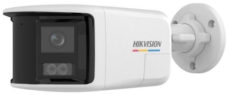 Hikvision DS-2CD1T67G2HP-LIUF/SRB(2.8mm) 6 MP fix ColorVu IP panoráma csőkamera; IR/láthatófény; fény- és hangriasztás; beépített mikrofon