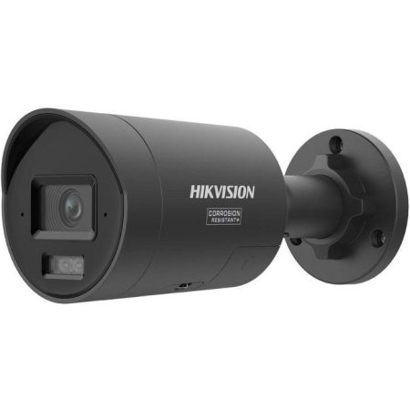Hikvision DS-2CD20126G3-IUY/SL-B (2.8mm) 12 MP WDR fix AcuSense IP csőkamera; beépített mikrofon; fény- és hangriasztás; NEMA 4X; fekete