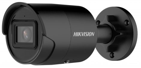 Hikvision DS-2CD2046G2-IU-B (2.8mm)(C) 4 MP AcuSense WDR fix EXIR IP csőkamera; 40 m IR-távolsággal; mikrofon; fekete