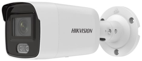 Hikvision DS-2CD2047G2-LU/SL (2.8mm)(C) 4 MP WDR fix ColorVu AcuSense IP csőkamera; láthatófény; beépített mikrofon; fény- és hangriasztás