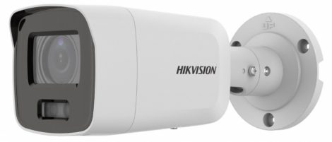 Hikvision DS-2CD2087G2-LU (2.8mm) 8 MP WDR fix ColorVu AcuSense IP csőkamera; láthatófény; beépített mikrofon