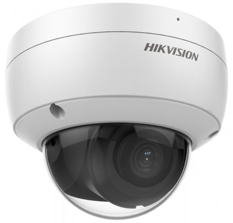 Hikvision DS-2CD2143G2-IU (2.8mm) 4 MP WDR fix EXIR IP dómkamera; beépített mikrofon