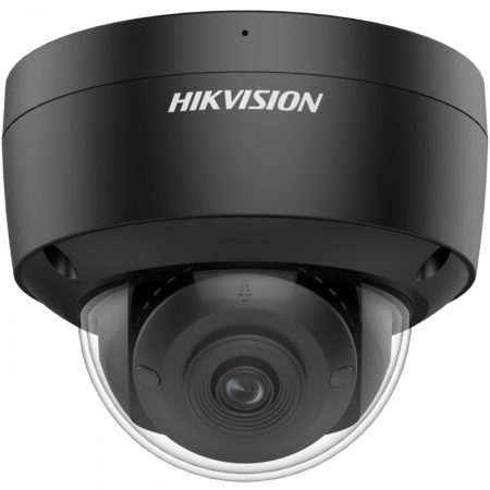 Hikvision DS-2CD2147G2-SU-B (2.8mm)(C) 4 MP WDR fix ColorVu AcuSense IP dómkamera; riasztás I/O; hang I/O; mikrofon; fekete