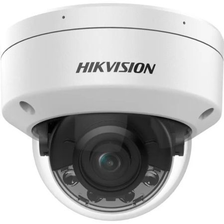 Hikvision DS-2CD2147G2H-LISU (2.8mm)(eF) 4 MP WDR fix ColorVu IP dómkamera; IR/láthatófény; hang I/O; riasztás I/O; mikrofon