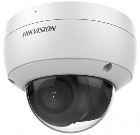 Hikvision DS-2CD2166G2-ISU (2.8mm)(C) 6 MP WDR fix EXIR IP dómkamera; hang I/O; riasztás I/O