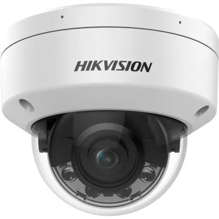 Hikvision DS-2CD2167G2H-LISU (4mm)(eF) 6 MP WDR fix ColorVu IP dómkamera; IR/láthatófény; hang I/O; riasztás I/O; mikrofon