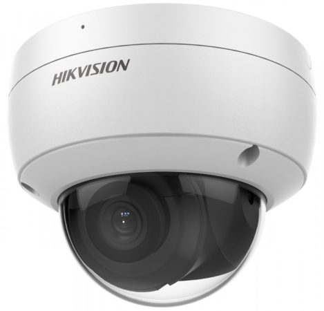 Hikvision DS-2CD2186G2-ISU (2.8mm)(C) 8 MP AcuSense WDR fix EXIR IP dómkamera; hang I/O; riasztás I/O; beépített mikrofon