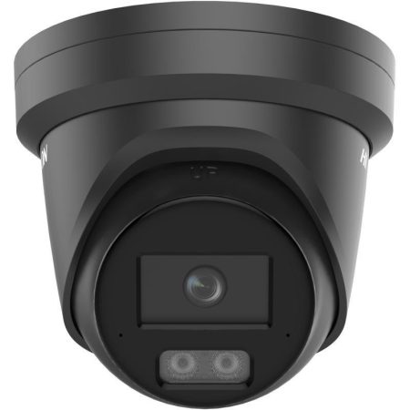 Hikvision DS-2CD23123G2-LI2UY-B (2.8mm) 12 MP WDR fix AcuSense IP turret kamera; IR/láthatófény; beépített mikrofon NEMA 4X; fekete