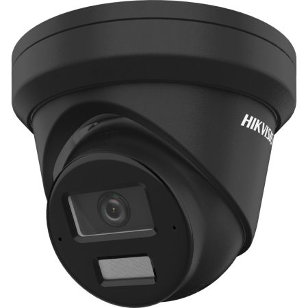 Hikvision DS-2CD2323G2-LI2U-B (2.8mm) 2 MP AcuSense WDR fix IP turret kamera; IR/láthatófény; beépített mikrofon; fekete