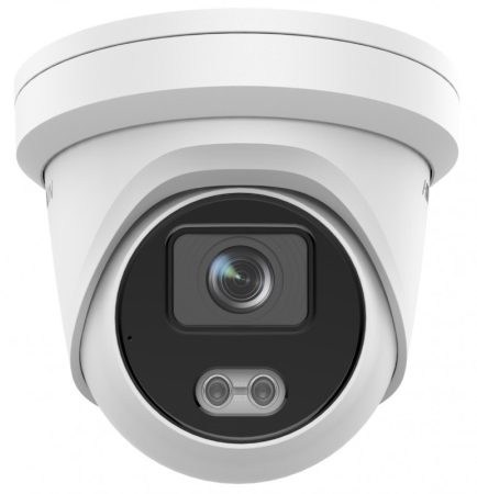 Hikvision DS-2CD2327G2-LU (2.8mm)(C) 2 MP WDR fix ColorVu AcuSense IP turret kamera; láthatófény; beépített mikrofon