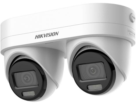 Hikvision DS-2CD2343G2D-LIZ2UY/SL(2.8/4m 4 MP AcuSense IP dual-lens turret kamera;IR/láthatófény;beépített mikrofon;fény-/hangriasztás;NEMA4X
