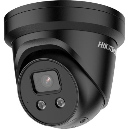 Hikvision DS-2CD2346G2-ISU/SL-B (2.8)(C) 4 MP WDR fix EXIR AcuSense IP turret kamera; beépített mikrofon; fény/hangriasztás,fekete