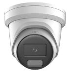   Hikvision DS-2CD2347G2H-LISU/SL(2.8)(eF) 4 MP WDR fix ColorVu IP turret kamera; IR/láthatófény; fény- és hangriasztás; beépített mikrofon