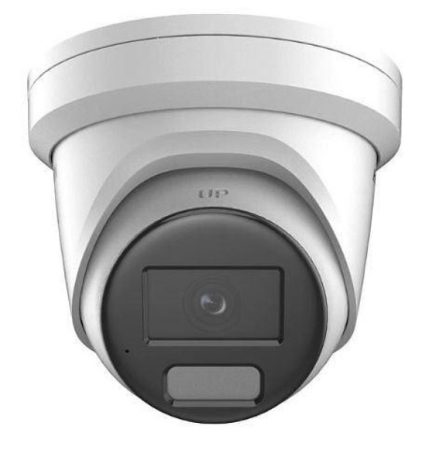 Hikvision DS-2CD2347G2H-LISU/SL(2.8)(eF) 4 MP WDR fix ColorVu IP turret kamera; IR/láthatófény; fény- és hangriasztás; beépített mikrofon