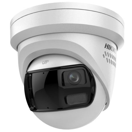 Hikvision DS-2CD2363G2P-LISU/SL(180) 6 MP WDR panoráma IP turret kamera; IR/láthatófény; fény- és hangriasztás; beépített mikrofon