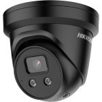   Hikvision DS-2CD2386G2-ISU/SL-B (2.8)(C) 8 MP WDR fix EXIR AcuSense IP turret kamera; mikrofon; fény- és hangriasztás, riasztás I/O; fekete