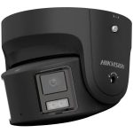   Hikvision DS-2CD2387G2P-LSU/SL-B(4mm)(C) 8 MP fix ColorVu AcuSense IP panoráma turret kamera; láthatófény; fény- és hangriasztás; fekete