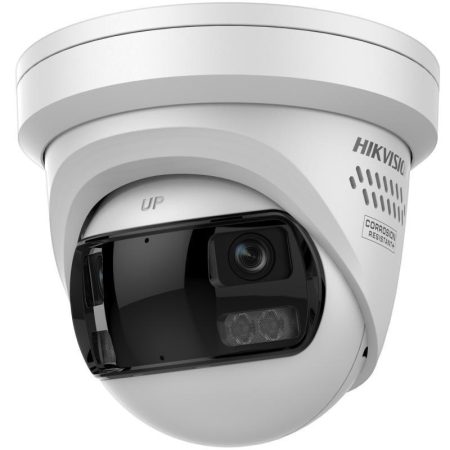Hikvision DS-2CD2387G3P-LIS2UY/SL(180) 8 MP fix ColorVu AcuSense IP panoráma turret kamera; IR/láthatófény; fény- és hangriasztás Hikvision DS-2CD2387G3P-LIS2UY/SL(180) 8 MP fix ColorVu AcuSense IP panoráma turret kamera; IR/láthatófény; fény- és hangriasztás