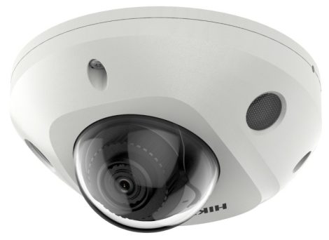 Hikvision DS-2CD2543G2-IWS (4mm) 4 MP WDR fix EXIR IP mini dómkamera; hang I/O és mikrofon; riasztás I/O; wifi