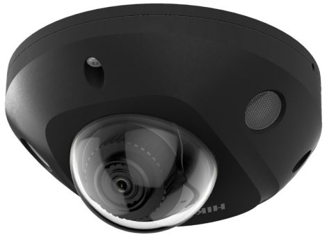 Hikvision DS-2CD2563G2-IS-B (2.8mm) 6 MP WDR fix EXIR IP mini dómkamera; mikrofon; hang I/O; riasztás I/O; fekete