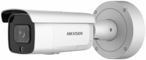 Hikvision DS-2CD2646G2-IZSU/SL(2.8-12)(C 4MP AcuSense WDR motoros zoom EXIR IP csőkamera; mikrofon; fény/hangriasztás; riasztás I/O; hang I/O