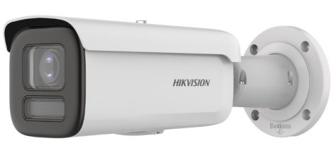 Hikvision DS-2CD2647G2T-LZS(2.8-12mm)(C) 4 MP ColorVu AcuSense WDR motoros IP csőkamera; láthatófény; hang I/O; riasztás I/O