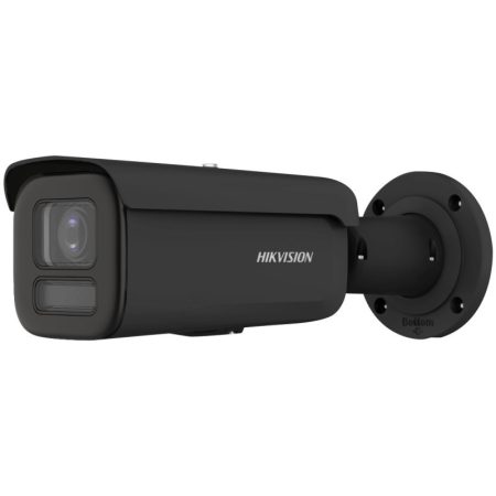 Hikvision DS-2CD2647G2T-LZS-B(2.8-12)(C) 4 MP ColorVu AcuSense WDR motoros IP csőkamera; láthatófény; hang I/O; riasztás I/O; fekete