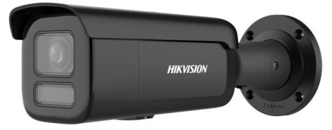 Hikvision DS-2CD2667G2HT-LIZS-B(2.8-12) 6 MP ColorVu WDR motoros IP csőkamera; IR/láthatófény; hang I/O; riasztás I/O; fekete