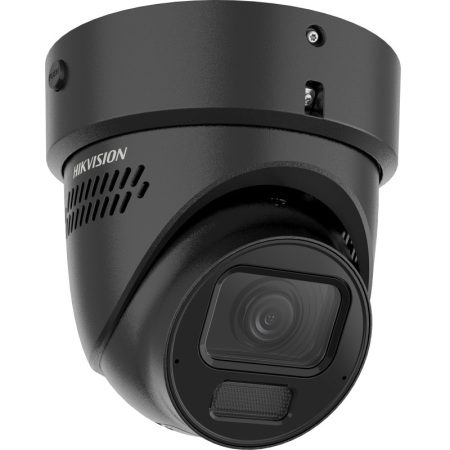 Hikvision DS-2CD2H87G3-LIZS2UY/SL-B 2.8- 8 MP ColorVu WDR motoros IP turret kamera; IR/láthatófény; beépített mikrofon; fény és hangriasztás