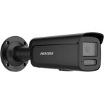   Hikvision DS-2CD2T126G3-IS2UY/SL-B(2.8) 12 MP AcuSense WDR fix IP csőkamera; fény- és hangriasztás; beépített mikrofon; NEMA 4X; fekete
