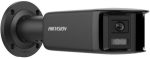   Hikvision DS-2CD2T127G3P-LIS2UY/SL-B(180 12 MP fix ColorVu AcuSense IP panoráma csőkamera; IR/láthatófény; fény- és hangriasztás; fekete