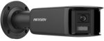   Hikvision DS-2CD2T167G3P-LIS2UY/SL-B(180 16 MP fix ColorVu AcuSense IP panoráma csőkamera; IR/láthatófény; fény- és hangriasztás; fekete