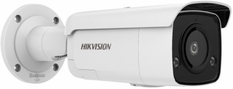 Hikvision DS-2CD2T46G2-ISU/SL (2.8mm)(C) 4 MP AcuSense WDR fix EXIR IP csőkamera; mikrofon; fény-/hangriasztás; riasztás I/O; hang I/O