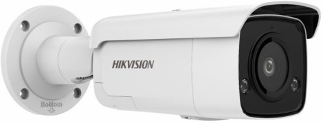 Hikvision DS-2CD2T46G2-ISU/SL (4mm)(C) 4 MP AcuSense WDR fix EXIR IP csőkamera; mikrofon; fény/hangriasztás; riasztás I/O; hang I/O