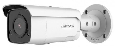 Hikvision DS-2CD2T66G2-ISU/SL (2.8mm)(C) 6 MP AcuSense WDR fix EXIR IP csőkamera; mikrofon; fény- és hangriasztás; riasztás I/O