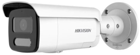 Hikvision DS-2CD2T67G2H-LISU/SL(2.8)(eF) 6 MP WDR fix ColorVu IP csőkamera; IR/láthatófény; fény- és hangriasztás; beépített mikrofon