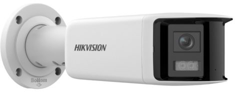 Hikvision DS-2CD2T67G2P-LSU/SL(2.8mm)(C) 6 MP ColorVu AcuSense fix IP panoráma csőkamera; mikrofon;fény-/hangriasztás; hang I/O; riasztás I/O