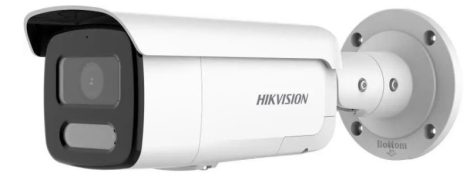 Hikvision DS-2CD2T87G2H-LISU/SL(2.8)(eF) 8 MP WDR fix ColorVu IP csőkamera; IR/láthatófény; fény- és hangriasztás; beépített mikrofon