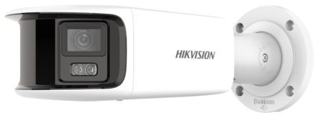 Hikvision DS-2CD2T87G2P-LSU/SL(4mm)(C) 8 MP fix ColorVu AcuSense IP panoráma csőkamera; láthatófény; fény- és hangriasztás