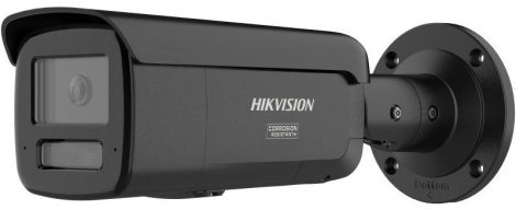 Hikvision DS-2CD2T87G3-LIS2UY/SRB-B(2.8) 8 MP WDR fix ColorVu IP csőkamera; IR/láthatófény; fény- és hangriasztás; NEMA 4X; fekete
