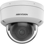   Hikvision DS-2CD3123G2-ISU (2.8mm)(B) 2 MP WDR fix EXIR IP dómkamera; beépített mikrofon; hang I/O; riasztás I/O