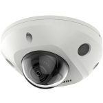   Hikvision DS-2CD3523G2-IS (2.8mm)(B) 2 MP WDR fix EXIR IP mini dómkamera; mikrofon; hang I/O; riasztás I/O