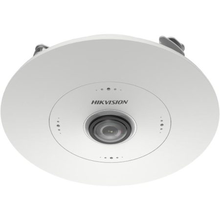 Hikvision DS-2CD6365G1-S/RC (1.16mm) 6 MP 360° IP fisheye kamera; hang és riasztás be- és kimenet; beépített mikrofon