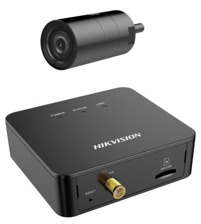 Hikvision DS-2CD6445G1-30 (2.8mm)8m 4 MP WDR rejtett IP kamera 1 db befúrható kamerafejjel; riasztás I/O; hang I/O