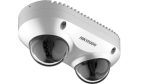   Hikvision DS-2CD6D42G0-IS (2.8mm) PanoVu Dual-Directional 4 MP EXIR IP panorámakamera; hang I/O; riasztás I/O; mikrofon